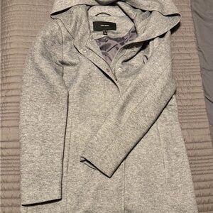 H&M Light Gray Hooded Jacket